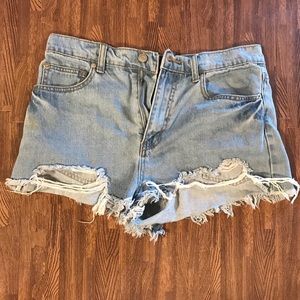 Jean shorts